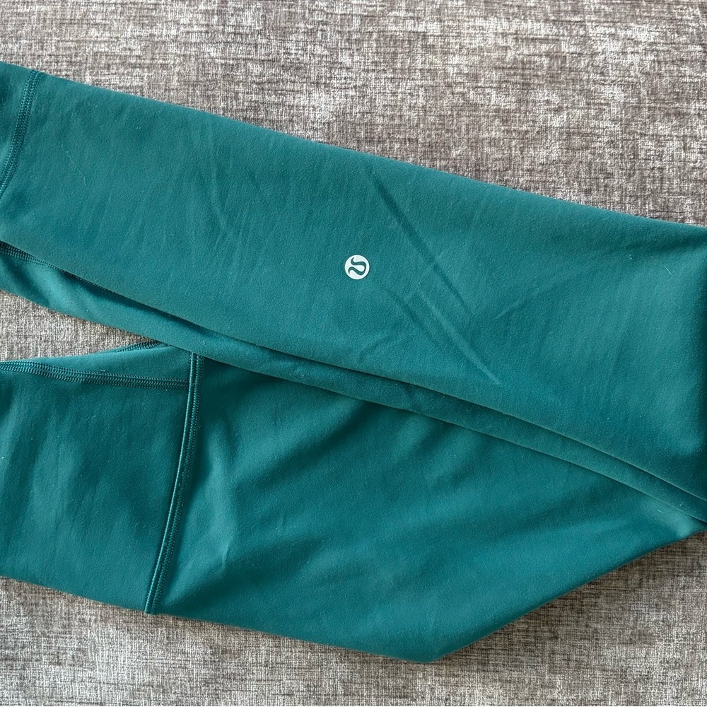 lululemon athletica Teal Green Leggings